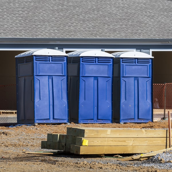 how often are the portable toilets cleaned and serviced during a rental period in Kendale Lakes FL